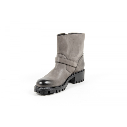 V 1969 Italia Womens Short Boot B1441 NABUK TORTORA