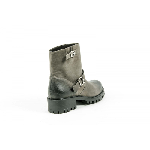 V 1969 Italia Womens Short Boot B1441 NABUK VERDE MILITARE