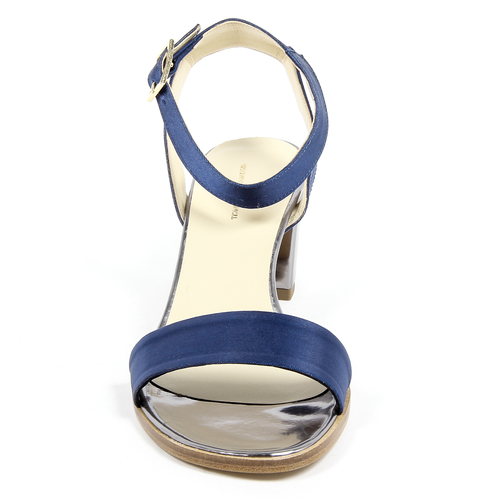 V 1969 Italia Womens Ankle Strap Sandal Blue ANNA