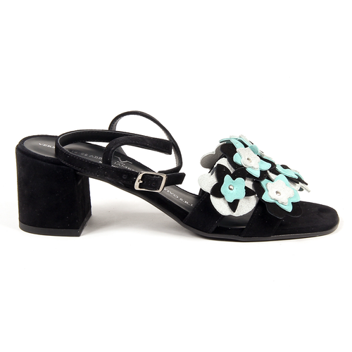 V 1969 Italia Womens Sandal Black CARMEN