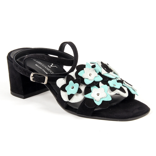 V 1969 Italia Womens Sandal Black CARMEN