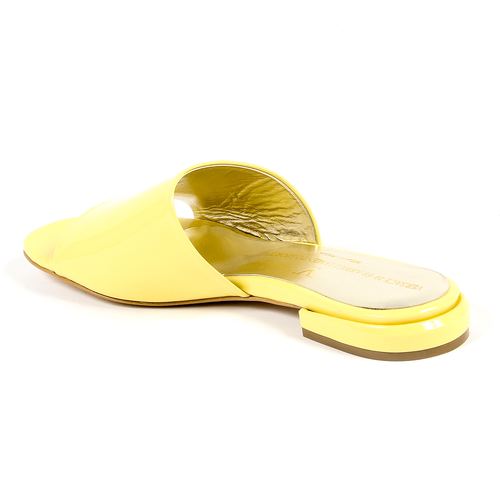 V 1969 Italia Womens Flat Sandal Yellow IZAR