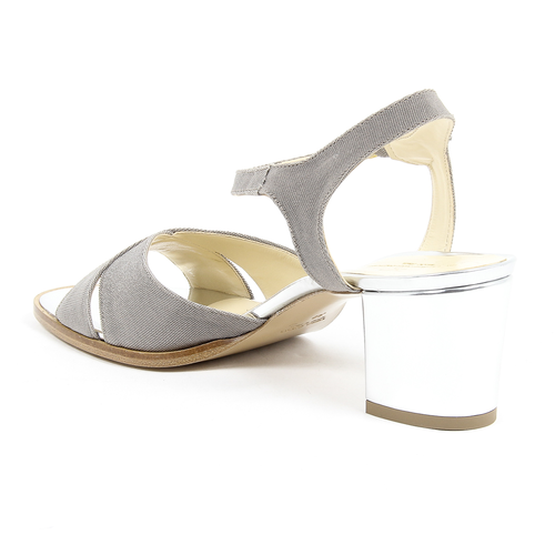 V 1969 Italia Womens Ankle Strap Sandal Taupe VERA