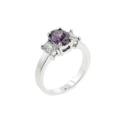 Lilac Engagement Ring