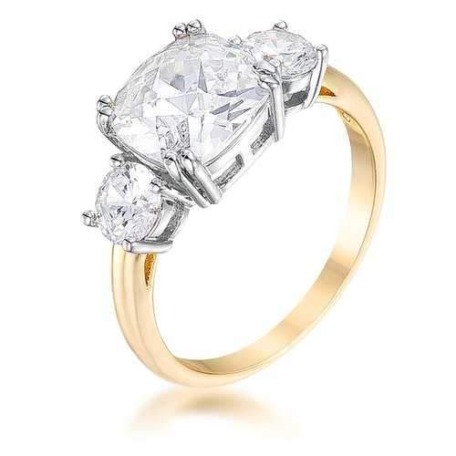 The Cushion Cut Royal Ring