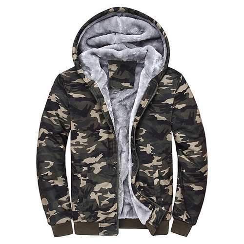 Winter Thick Warm Zip Up Hoodies