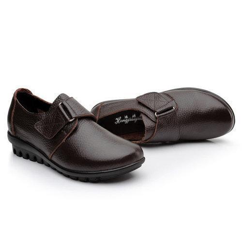 Buckle LeatherSoft Flat Casual Loafers