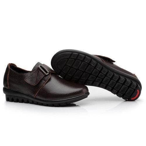 Buckle LeatherSoft Flat Casual Loafers