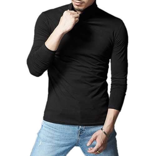 Mens Brief Breathable Casual Cotton T-shirt