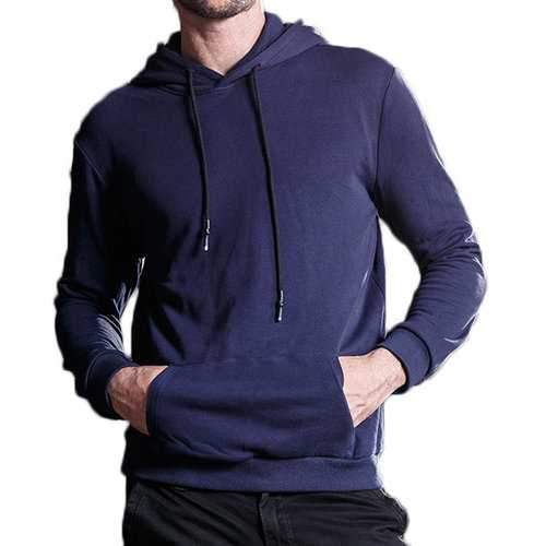 Mens Brief Style Casual Cotton Hoodies
