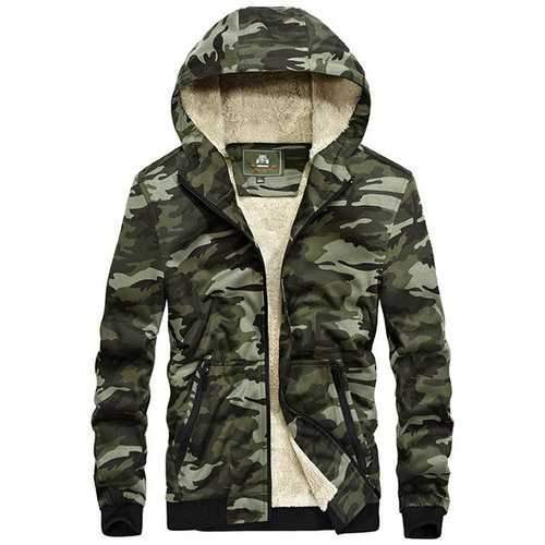 Mens Zip Up Hooded Sweatshirt