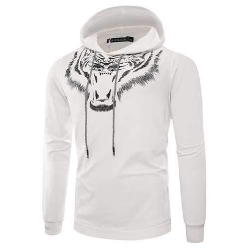 3D Lion Printed Cusual Hoodies