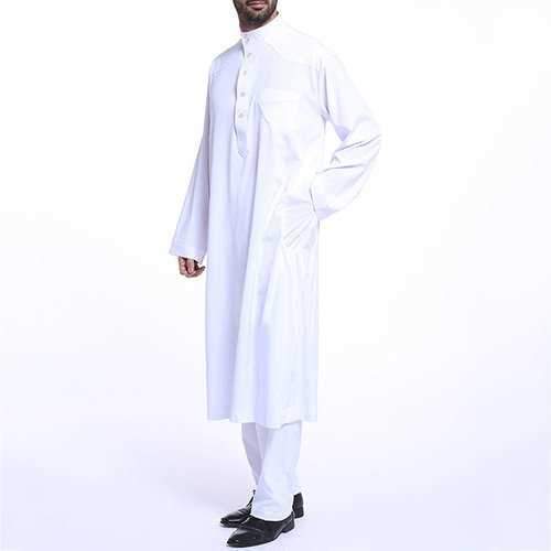 Muslim Middle East Mens Fashion Robes Suit