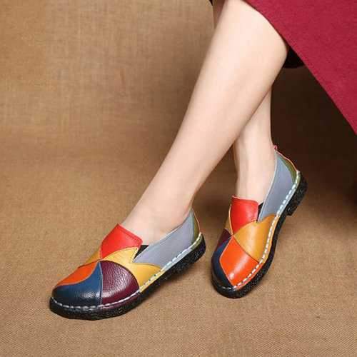 SOCOFY Soft Flat Casual Loafers