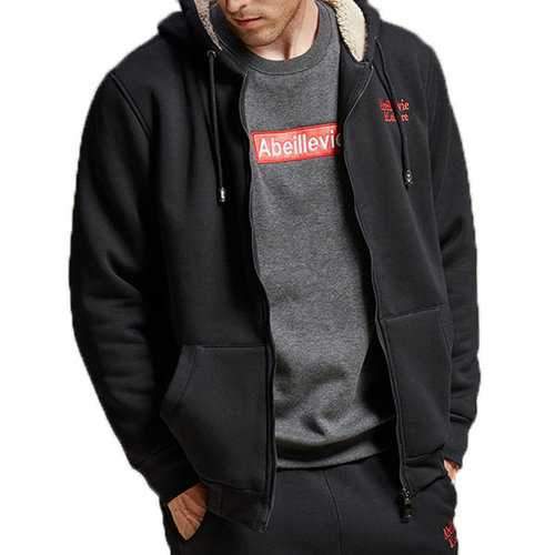 Fleece Thicken Zip Up Hoodies