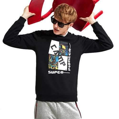 Mens 100% Cotton Casual Hoodies