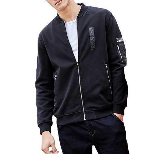 Fleece Casual Zip Up Jacket