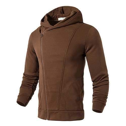 Mens Zip Up Cotton Hoodies