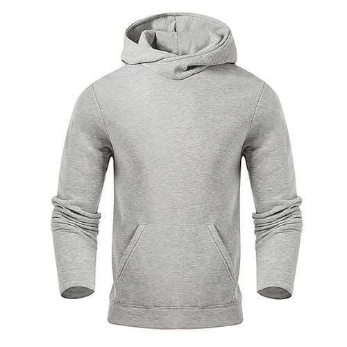 Mens Solid Color Cotton Hoodies