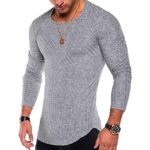 Mens Basic Cotton T Shirt