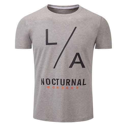 100%Cotton Breathable Printed T shirt