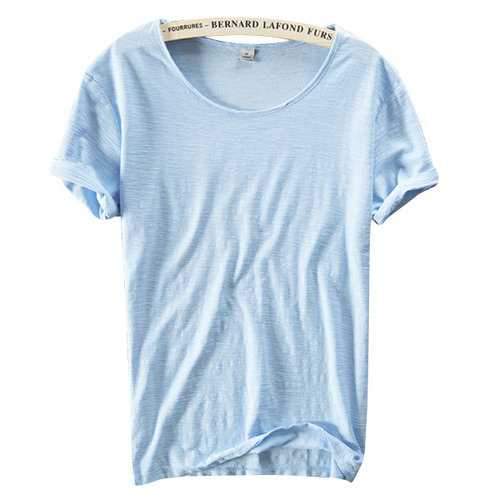 Summer Breathable Basic Casual T Shirt