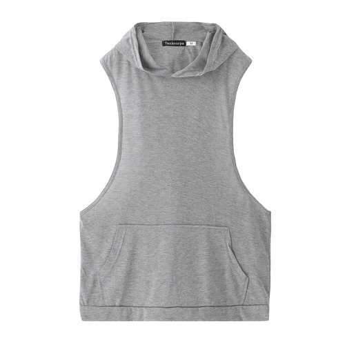 Fitness Traning Hooded Workout Tank Tops