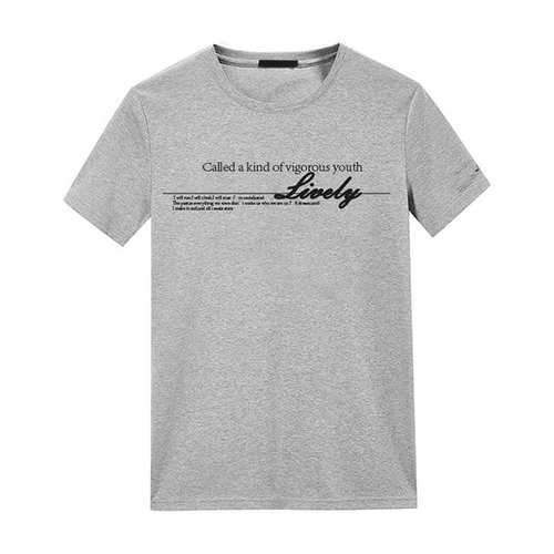 Summer Letter Printed Casual T Shirts