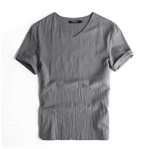 Thin Comfy Cotton Linen T Shirt