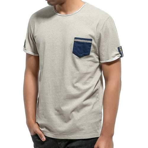 Breathable Solid Color Summer T Shirts