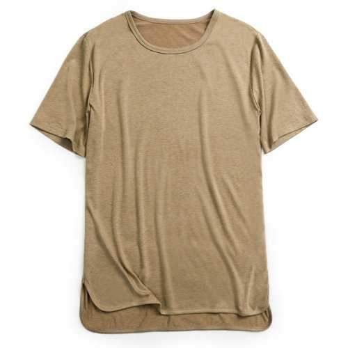 Cotton Linen Solid Color T Shirts