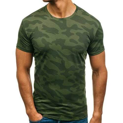 Camouflage Slim Casual Summer T Shirts