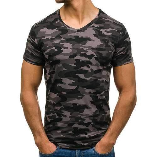 Summer Camo Printed Casual T Shirts