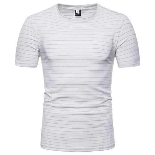 Striped Printed Summer Casual T Shirts