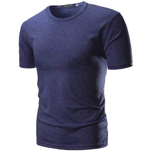 Basic Solid Color Casual T Shirts