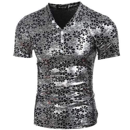 Fashion Printed Hot Stamping T Shirts