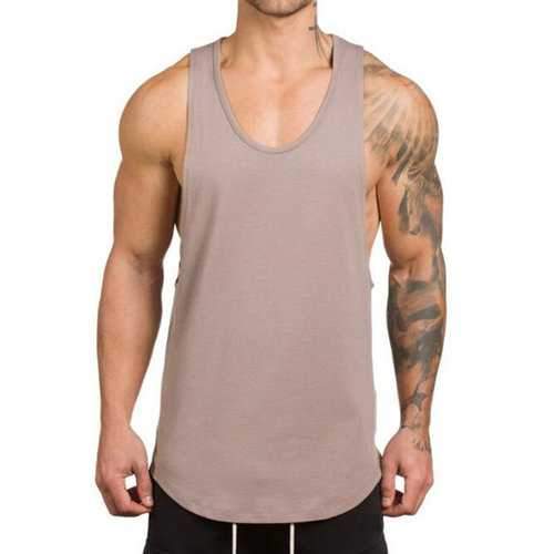 Sleeveless Cotton Breathable T Shirts