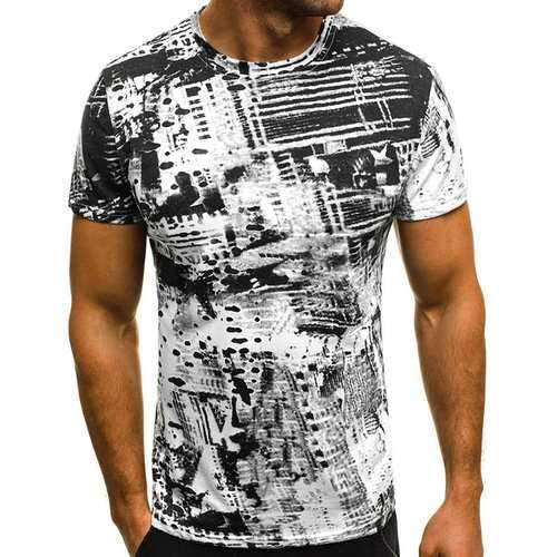 Stylish Printed Slim Casual Summer T Shirts