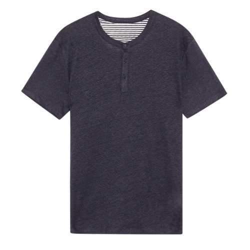 Summer Linen Casual Buttons T Shirts