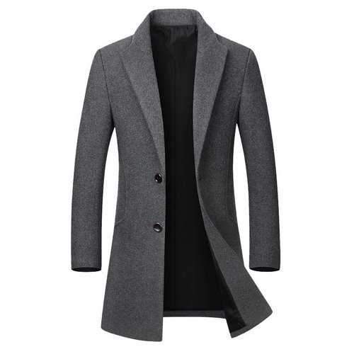 Gentlemanlike Wool Trench Coat