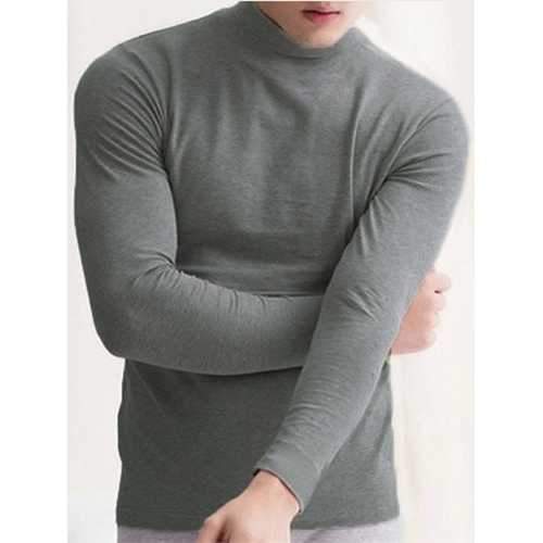 Mens Casual Long Sleeve T-Shirt