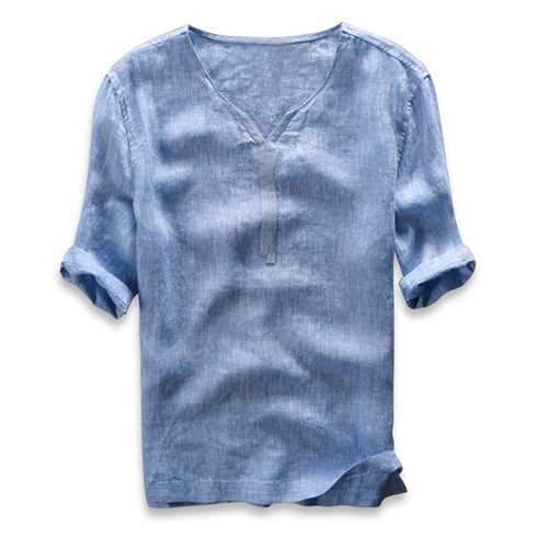 Brief Summer Short Sleeve Thin Casual T Shirt