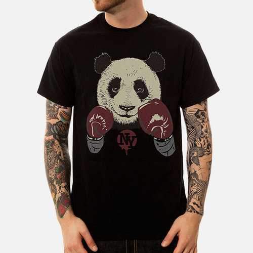 Men's Kongfu Panda Printed T Shirt