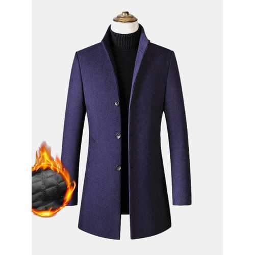 High Quality Woolen Mid-length Coats