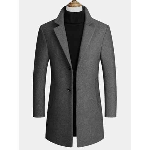 Mid-long Business Wool Trench Coats