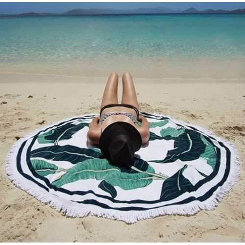 The Santa Barbara Round Towel