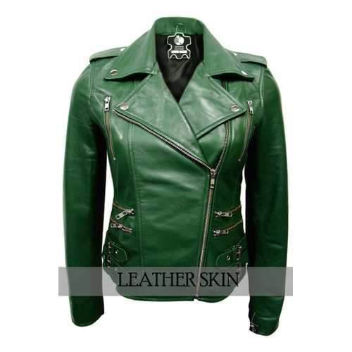 Green Leather Jacket