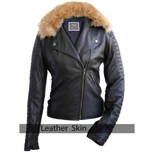 Black Womens Leather Jacket